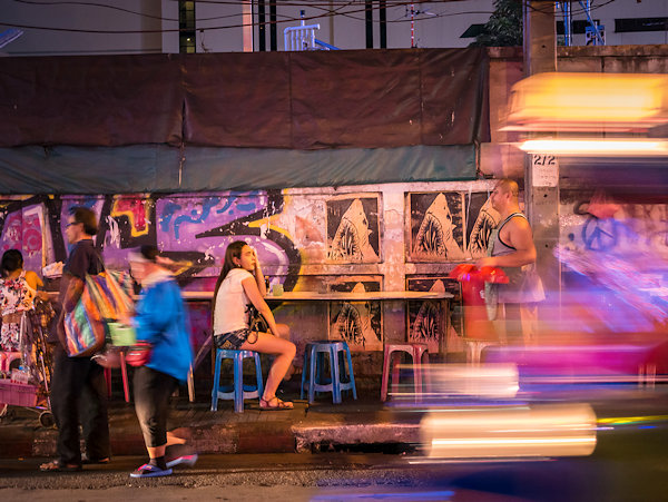 佐藤圭司 Keiji Sato「バンコク夜景色_2」