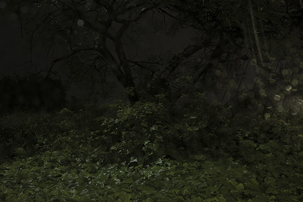 ハラヨウコ Yoko Hara「翠雨_2」